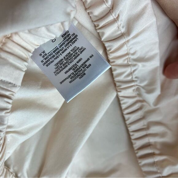 Express Pink Lace Peasant Blouse Small EUC - Picture 7 of 7